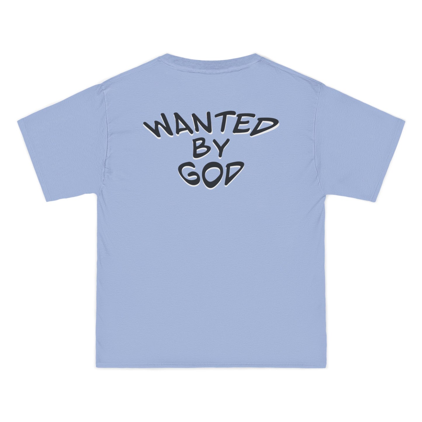 Beefy-T® Christian Short-Sleeve T-Shirt with 'Wanted by God' Design