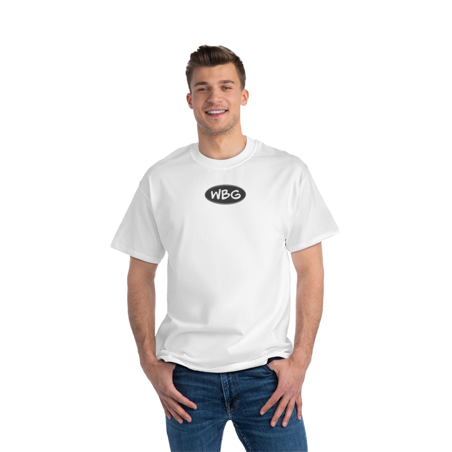 Beefy-T® Christian Short-Sleeve T-Shirt with 'Wanted by God' Design