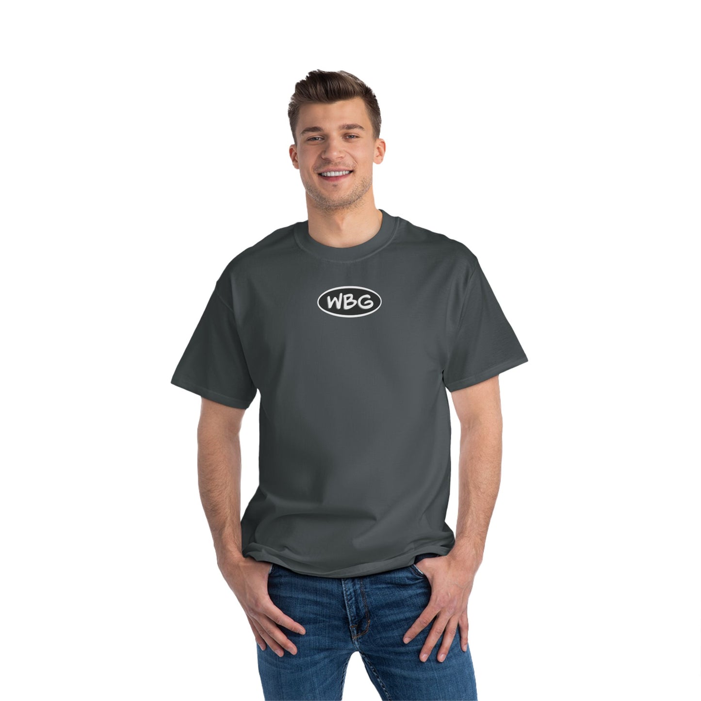 Beefy-T® Christian Short-Sleeve T-Shirt with 'Wanted by God' Design