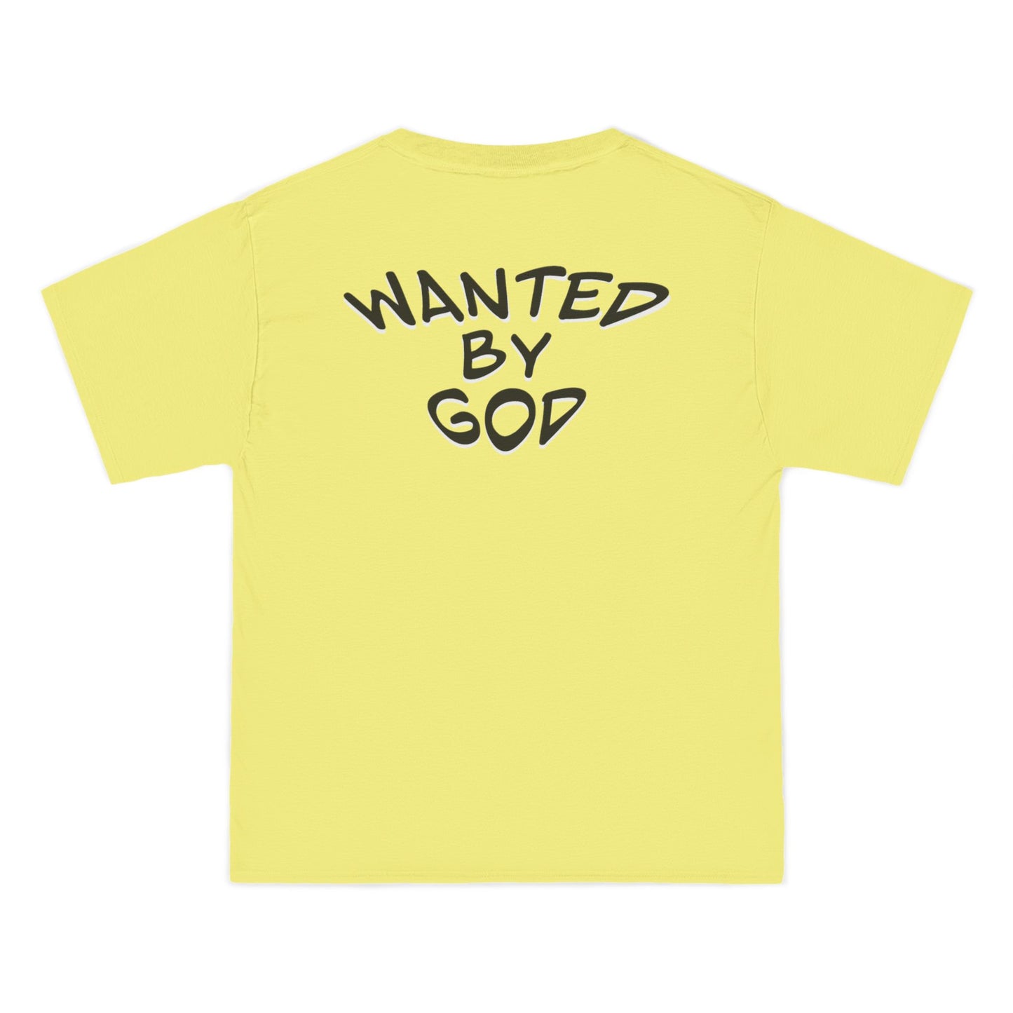 Beefy-T® Christian Short-Sleeve T-Shirt with 'Wanted by God' Design