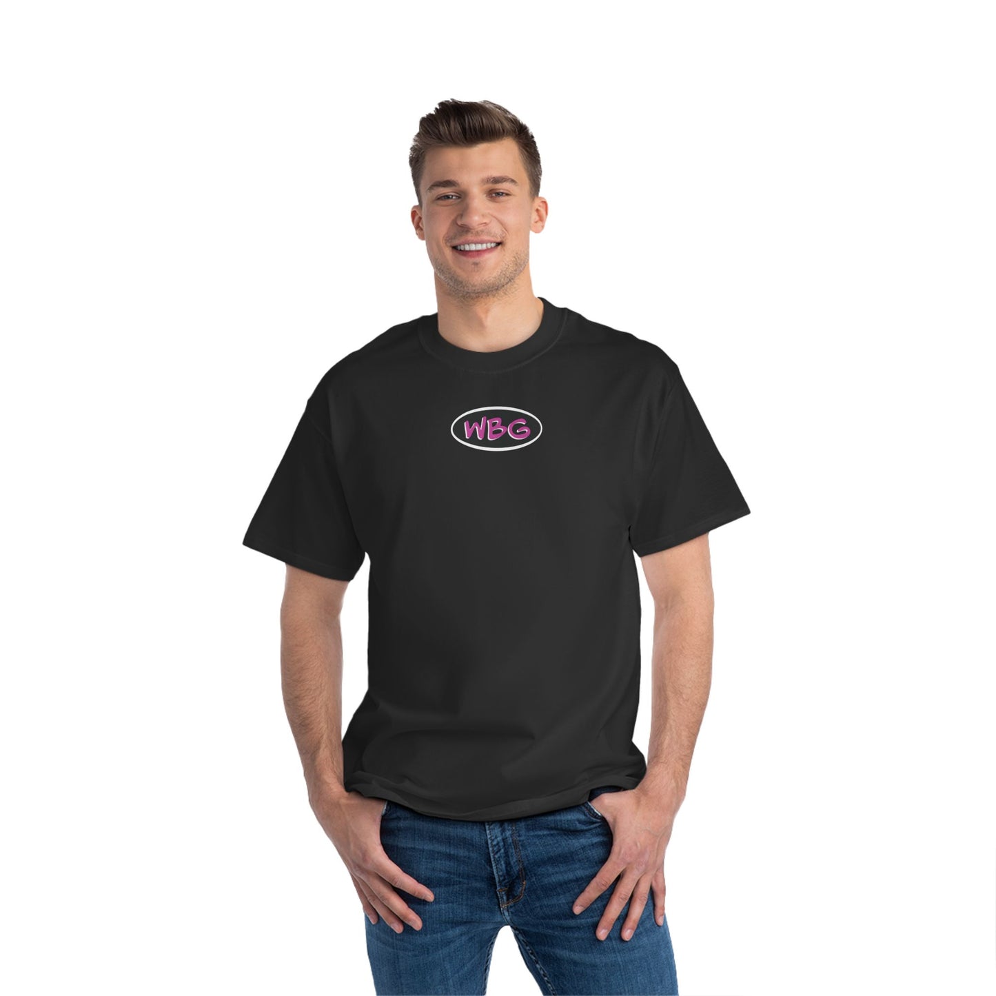 Beefy-T® Christian Short-Sleeve T-Shirt with 'Wanted by God' Design