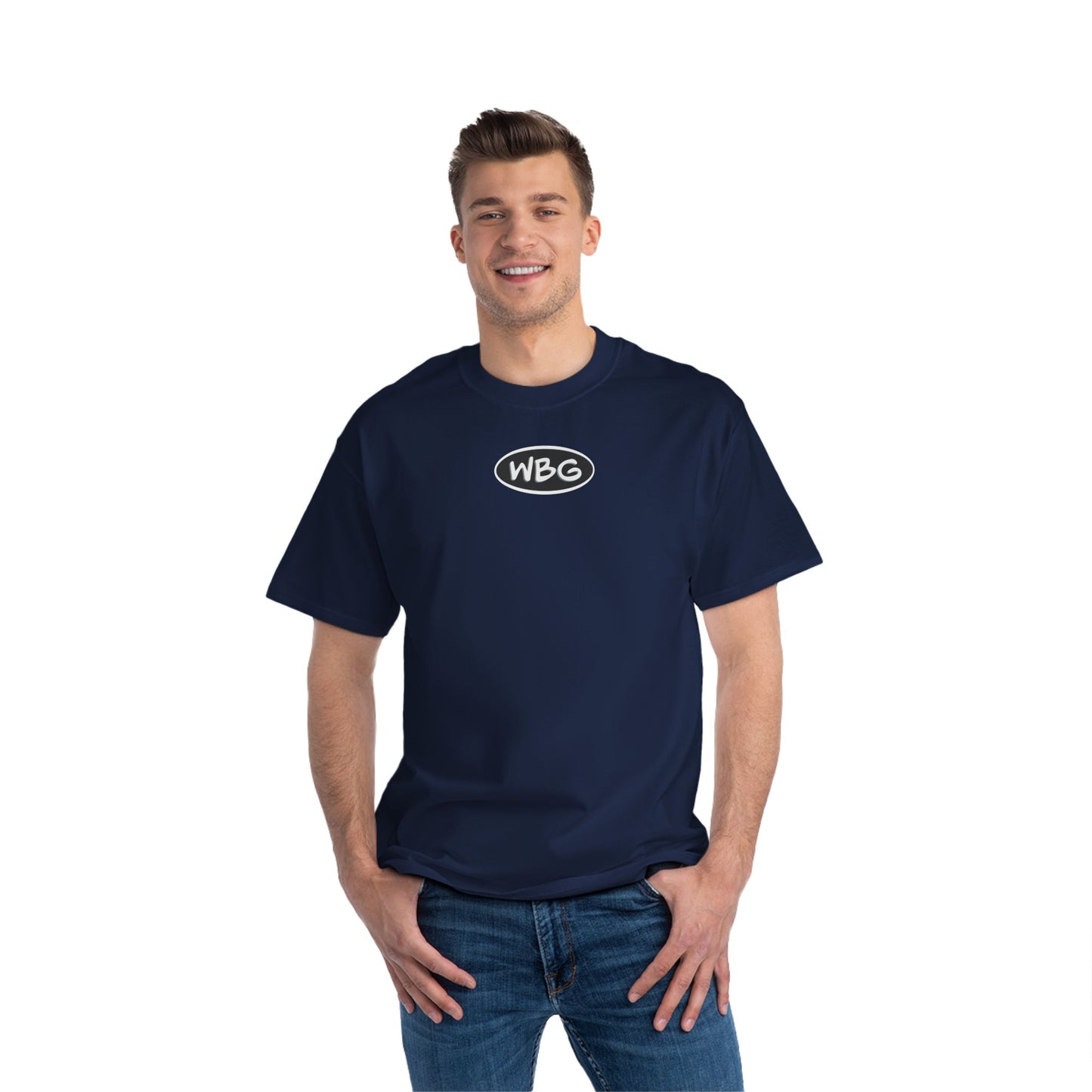 Beefy-T® Christian Short-Sleeve T-Shirt with 'Wanted by God' Design