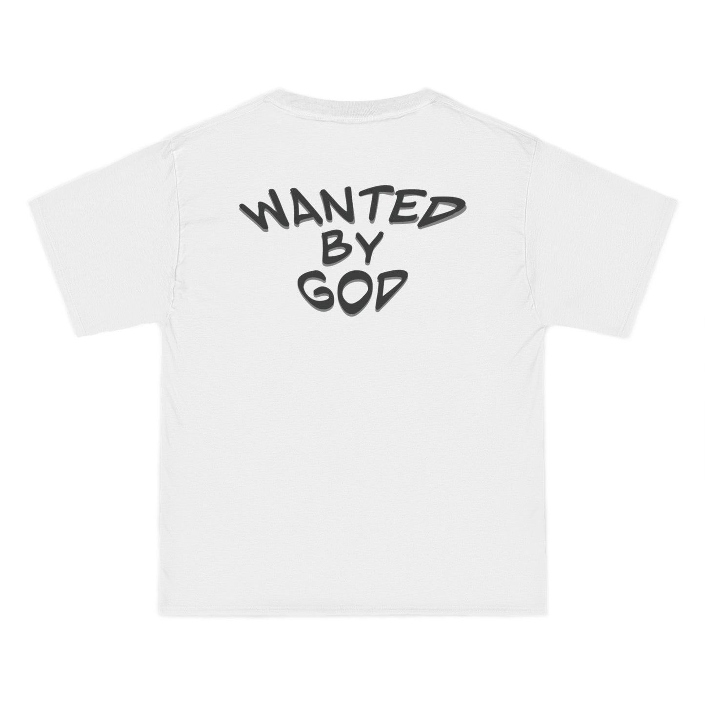 Beefy-T® Christian Short-Sleeve T-Shirt with 'Wanted by God' Design