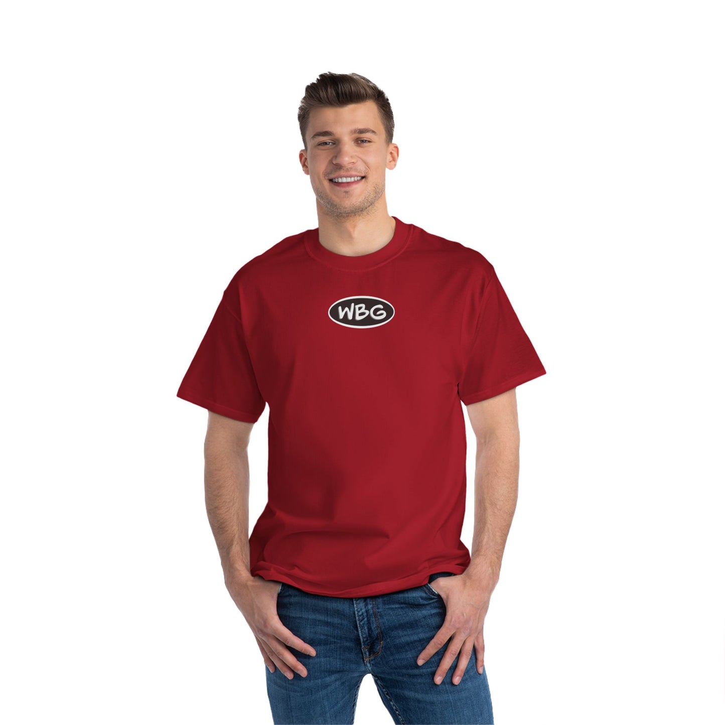 Beefy-T® Christian Short-Sleeve T-Shirt with 'Wanted by God' Design