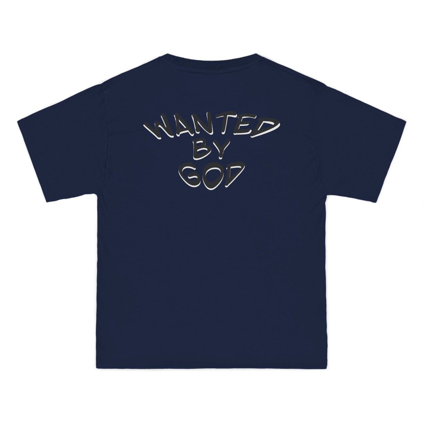 Beefy-T® Christian Short-Sleeve T-Shirt with 'Wanted by God' Design